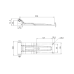 Balama usa zincat 258mm