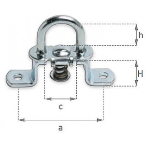 Ureche oblon cu arc 19.51.12