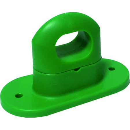 Ureche Plastic Rotativ - Verde deschis