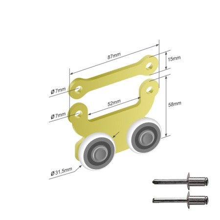 Rola KIT REPARATIE Edscha 57.60.05_K