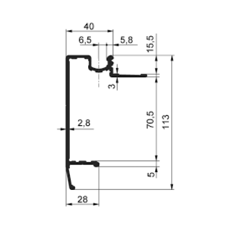 Profil aluminiu