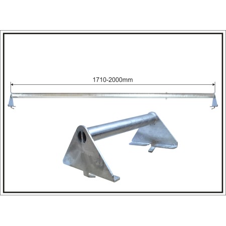 Blocator roata 1710mm-2000mm