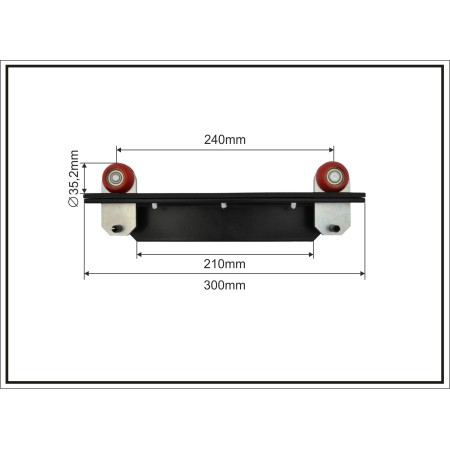 Rola stălp EDSCHA - WS.06