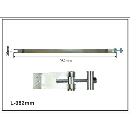 Suport rezervor aer comprimat 982mm - MAN
