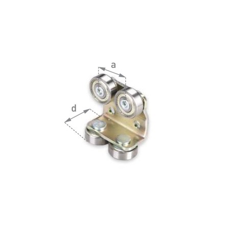 Rola pentru sistem culisare marca Bozamet - BCS3