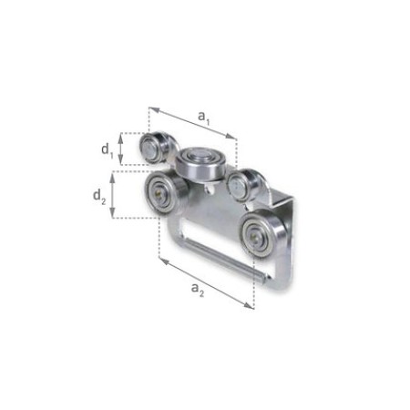 Rola pentru sistem culisare BCSLS marca Bozamet - BCSLS.65