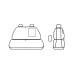 HUSA : CitrOen Jumper , Fiat Ducato , Peugeot Boxer (2+1) FURGON - Piele Ecologica : 2006 -...