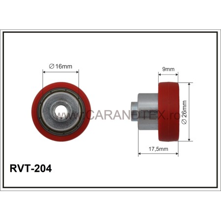 Rolă tavan RVT-204