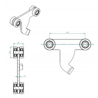 Rola stalp Schmitz - 306-52.130 - WS.01.15E