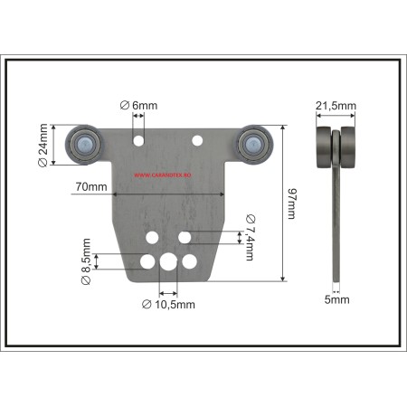 Rola stălp HESTAL - WS.03.01